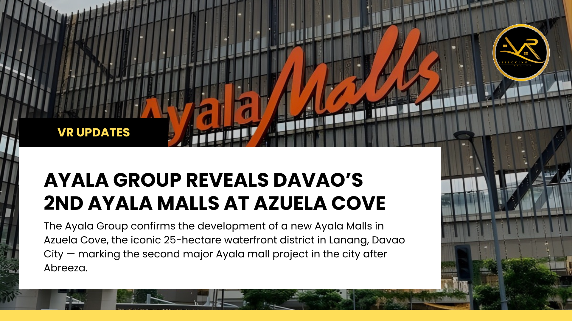 Ayala Group Reveals Davao’s Second Ayala Malls at Azuela Cove